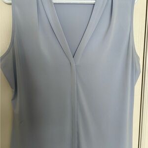 Calvin Klein Light Blue Sleeveless Blouse